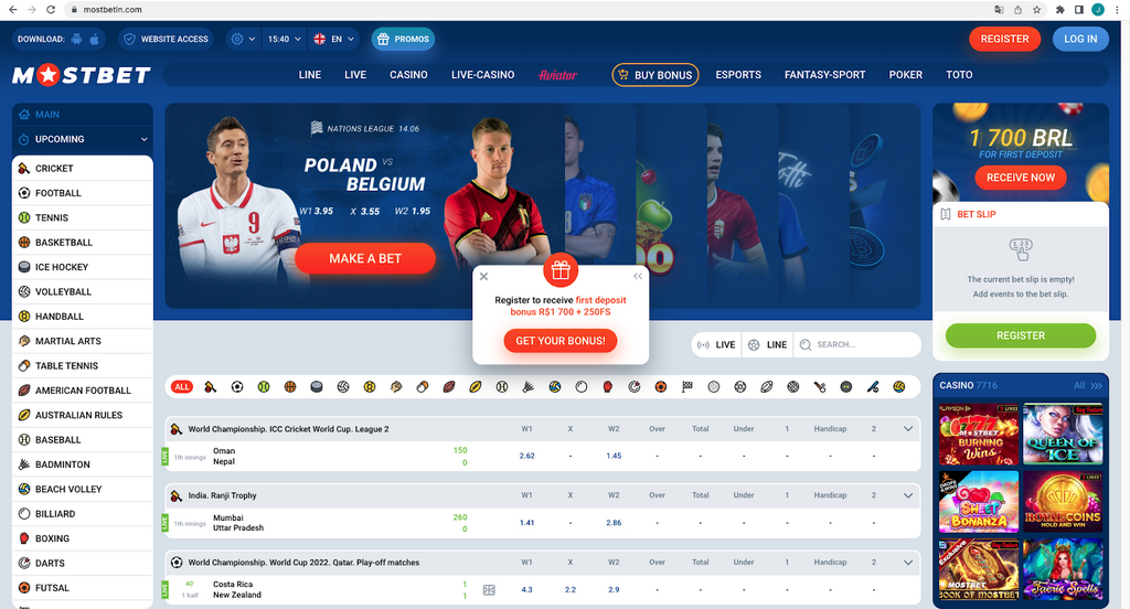 Mostbet Təşviqləri və Promosları